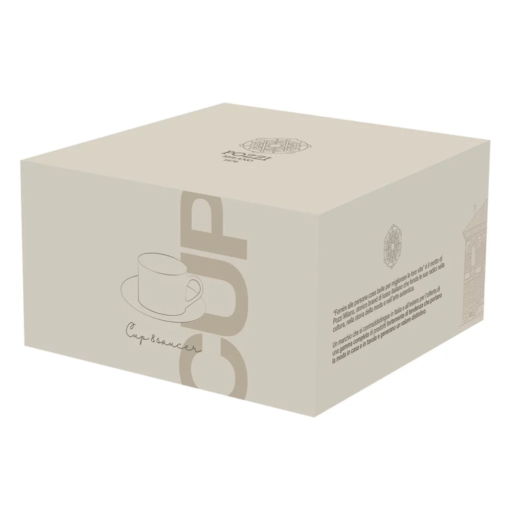 KASHMIR porcel.krūze ar tasīti 220ml