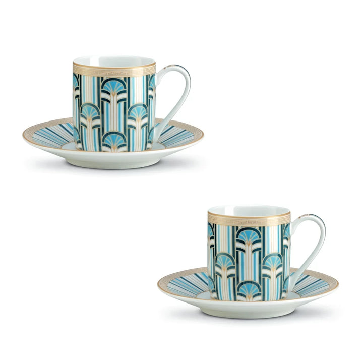 LIBERTY  2gab.kmpl.espress krūzītes ar tasītēm 80ml
