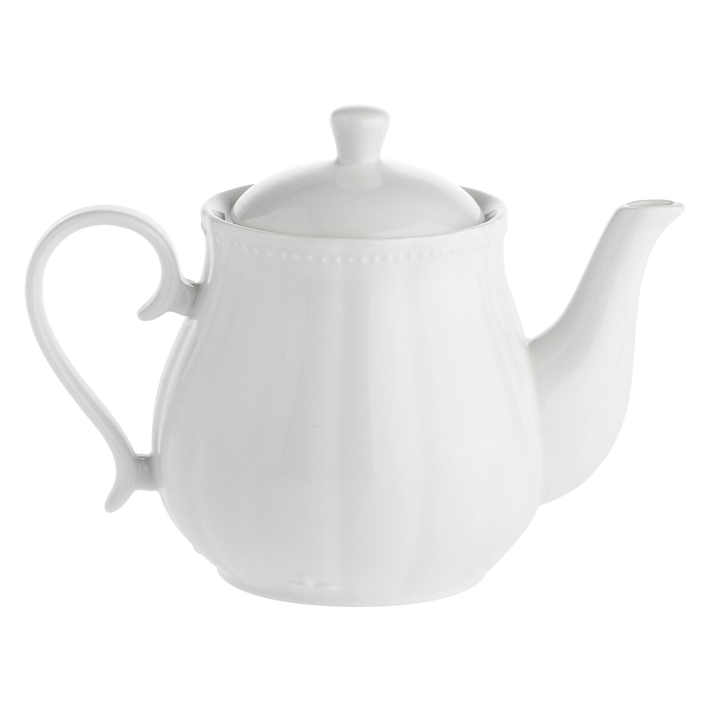 Tējkanna (1250 ml) no Toskānas baltā porcelāna kolekcijas