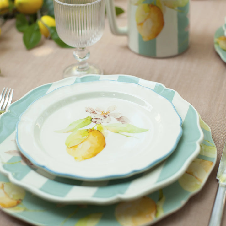 Citrus deserta šķīvis gaiši zilā krāsā – Ø 21 cm