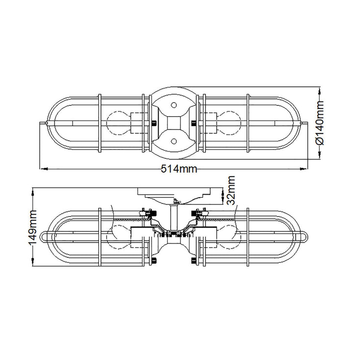 Urban Restoration sienas lampas