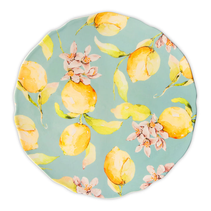 Citrus servēšanas šķīvis gaiši zilā krāsā – Ø 31 cm