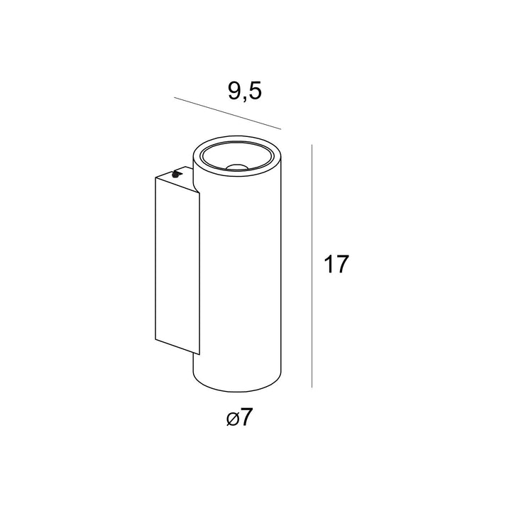 TEK kolekcijas sienas lampa