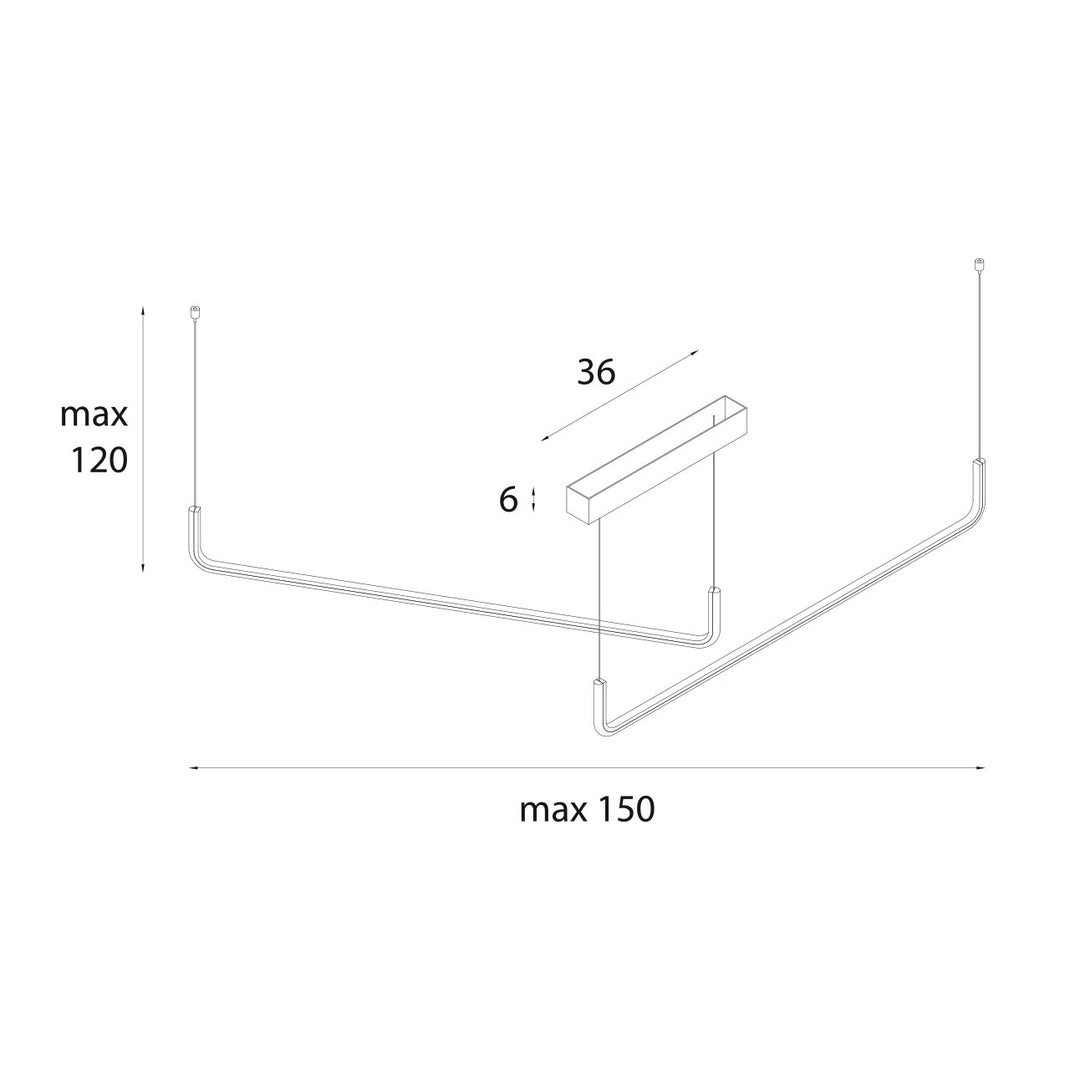 Urus kolekcijas griestu lampas