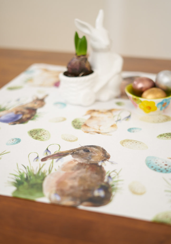 Lieldienu salvete 60x60cm Conejos Rabbits