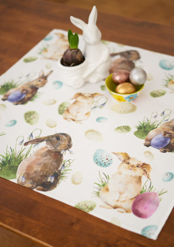 Lieldienu salvete 60x60cm Conejos Rabbits