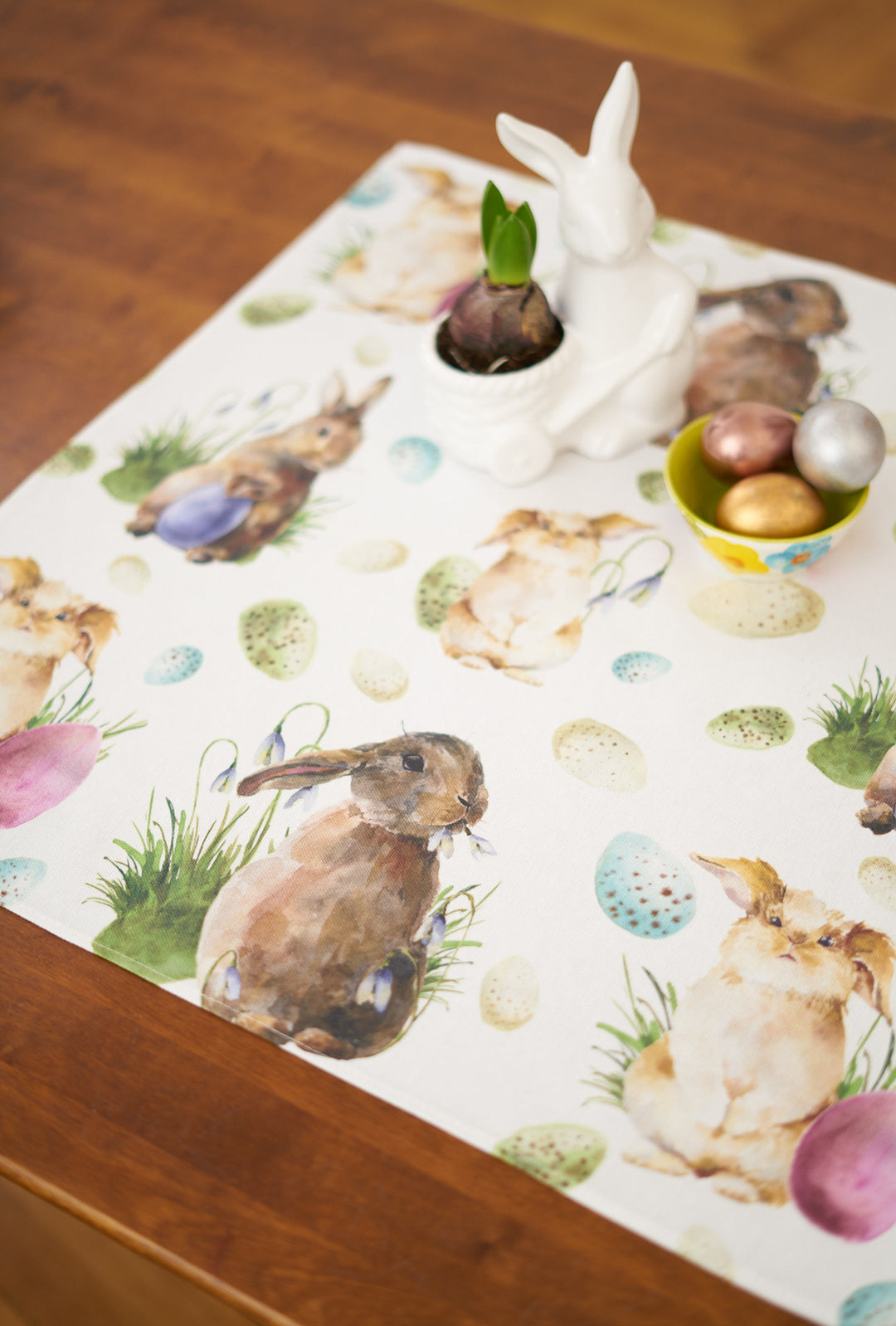 Lieldienu salvete 60x60cm Conejos Rabbits